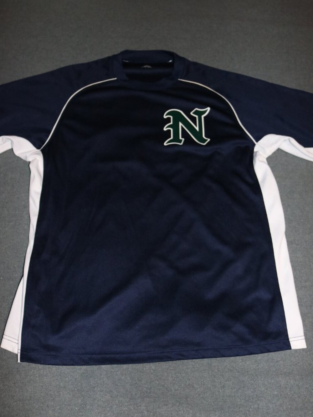 Northside Baseball Jersey Mens XL Dark Blue Shirt NMA Methodist Dothan AL